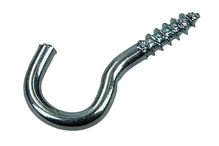 Load image into Gallery viewer, Mack 1017795 - schroefhaak staal verzinkt 18st 2,5 x 12 mm | 10 stuks