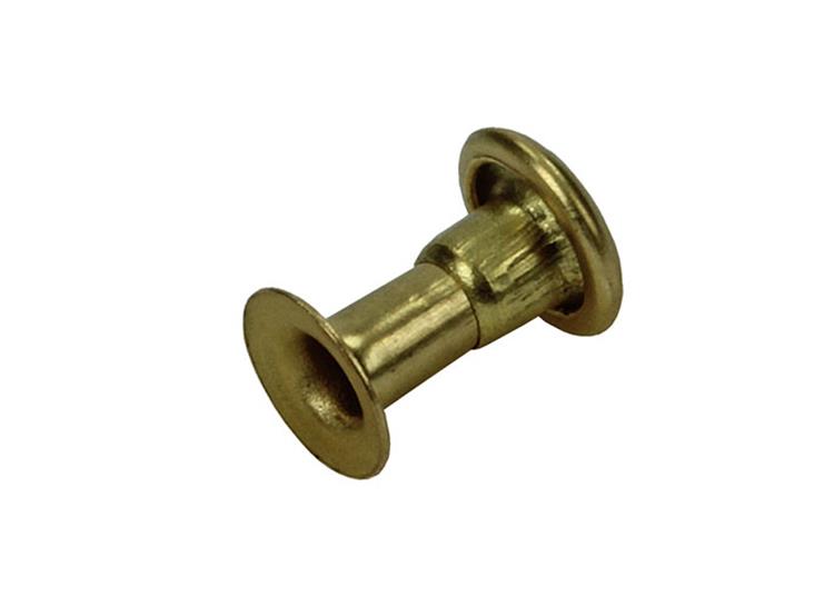 Afbeelding laden in galerijviewer, Mack 1019713 - klinknagel messing 12 st 2,7 x 6,5mm | 10 stuks