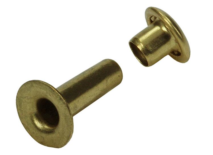 Load image into Gallery viewer, Mack 1019716 - klinknagel messing 9 st 4,0 x 11mm | 10 stuks