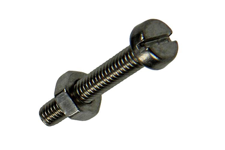 Load image into Gallery viewer, Mack 1019818 - metaalschroef cyl. kop + moer rvs 12 st m3x16 | 10 stuks