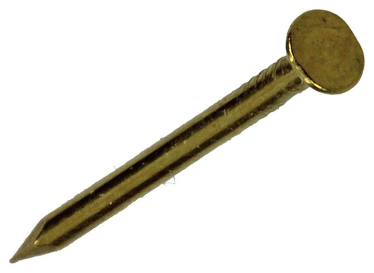 Load image into Gallery viewer, Mack 1017922 - nagel platte kop messing 100gr1,2 x 20 mm | 5 stuks
