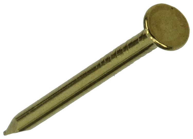 Afbeelding laden in galerijviewer, Mack 1017925 - nagel platte kop messing 100gr2,0 x 30 mm | 5 stuks