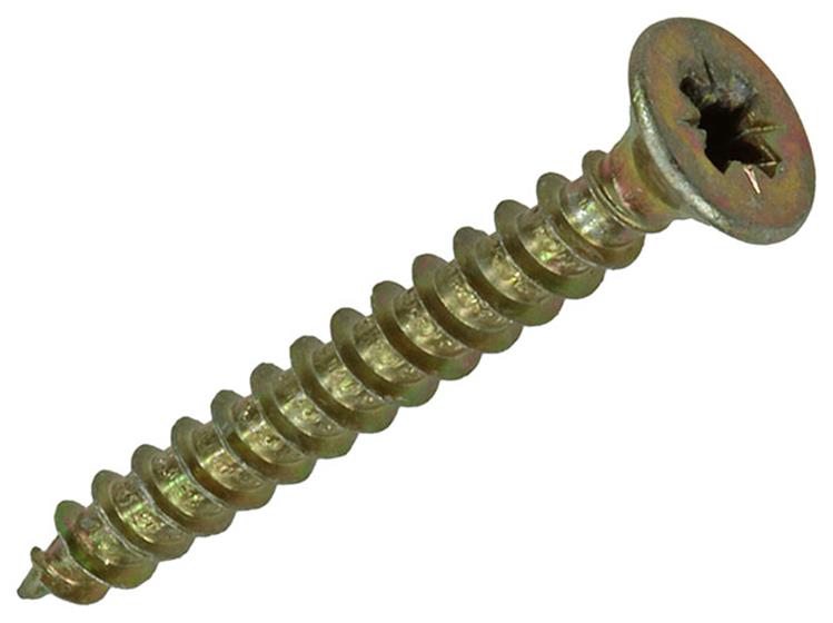 Load image into Gallery viewer, Mack 1017961 - spaanplaatschroef vz kop geelverz 100st 3,0 x 25 mm | 5 stuks