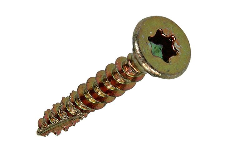 Afbeelding laden in galerijviewer, Mack 1018009 - spaanplschr.vzkop-zelfb. geelverz. 70 st 4,0 x 25 mm | 5 stuks