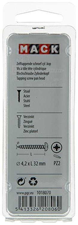 Load image into Gallery viewer, Mack 1018070 - zelftappende schroef cylkop verz. 35 st 4,2 x 32 mm | 5 stuks