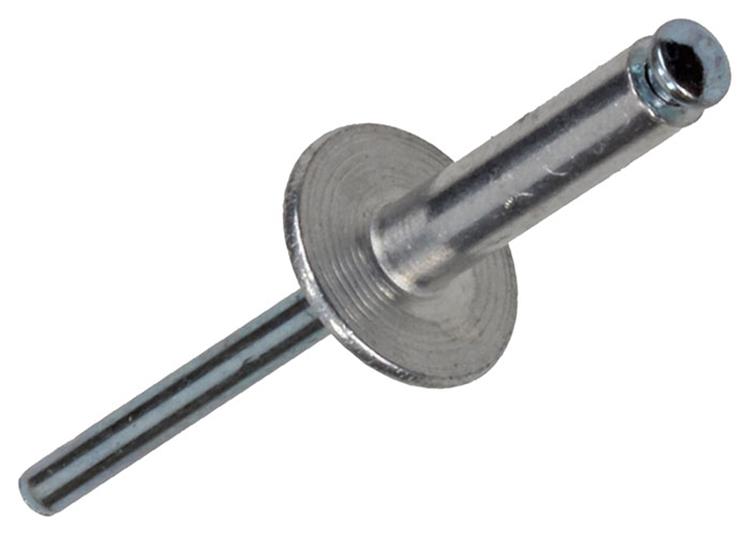 Load image into Gallery viewer, Mack 1020320 - 40 blindnieten alu brede kop 4,8x20mm | 3 stuks