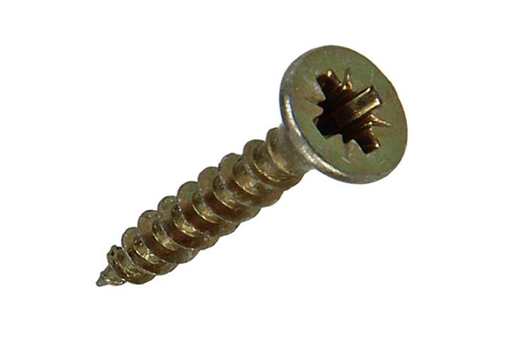 Load image into Gallery viewer, Mack 1020082 - spaanplaatschroef vz kop geel vz 200 st 3,5 x 20 mm | 5 stuks