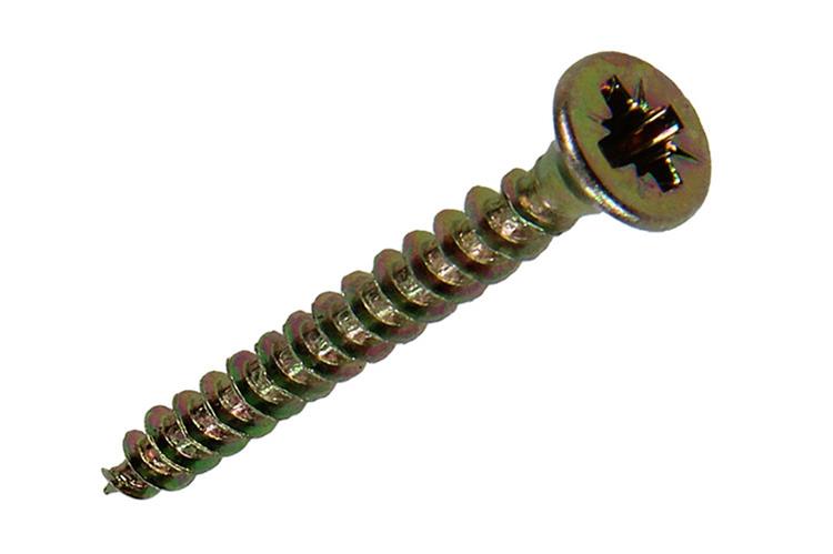 Load image into Gallery viewer, Mack 1020084 - spaanplaatschroef vz kop geelvz 200 st 3,5 x 30 mm | 5 stuks