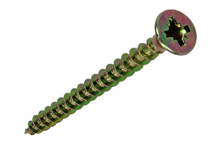Load image into Gallery viewer, Mack 1020086 - spaanplaatschroef vz kop geelvz 200 st 3,5 x 40 mm | 5 stuks
