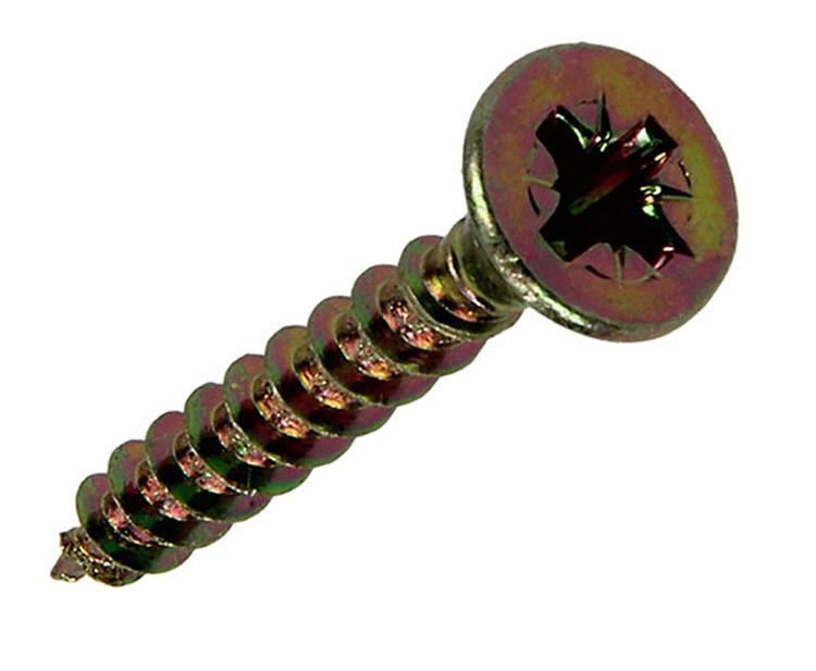 Load image into Gallery viewer, Mack 1020091 - spaanplaatschroef vz kop geel vz 200 st 4,0 x 25 mm | 5 stuks