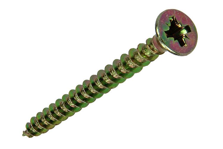 Load image into Gallery viewer, Mack 1020094 - spaanplaatschroef vz kop geelvz 200 st 4,0 x 40 mm | 5 stuks