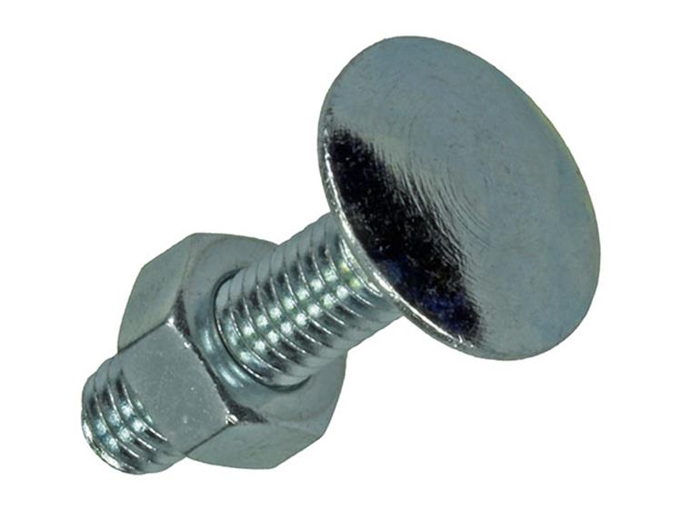 Load image into Gallery viewer, Mack 1020196 - houtbout + moer verzinkt 32 stm6 x 25 mm | 5 stuks
