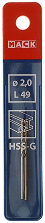 Load image into Gallery viewer, Mack 1018398 - metaalboor hss g din 338 ø 2,0 x 49 mm 2st | 5 stuks