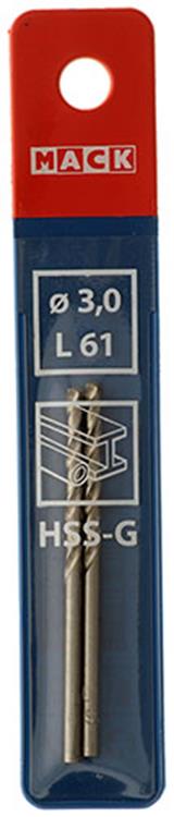 Load image into Gallery viewer, Mack 1018400 - metaalboor hss g din 338 ø 3,0 x 61 mm 2st | 5 stuks