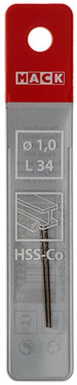 Load image into Gallery viewer, Mack 1018418 - metaalboor hss co5% din 338 ø 1,0 x 34 mm 2st | 5 stuks