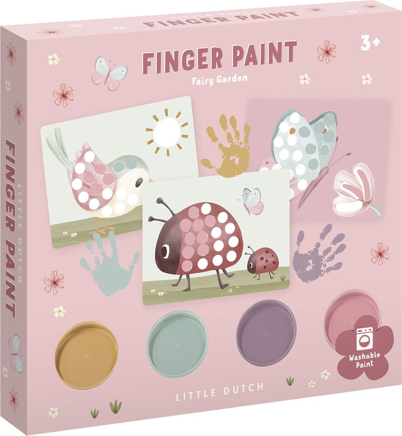 Load image into Gallery viewer, Little dutch vingerverf fairy garden - complete set - cadeautip - creatief speelgoed