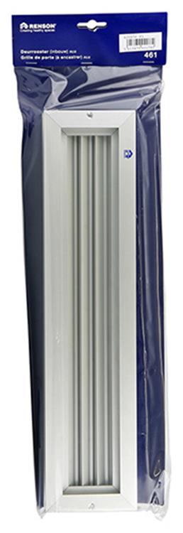 Load image into Gallery viewer, Renson 1006214 - deurrooster 461 alu f1 425x76mm | 2 stuks