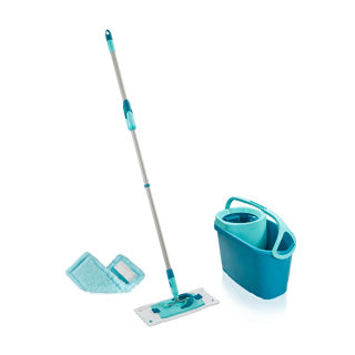 Load image into Gallery viewer, Leifheit clean twist vloerwisser m klittenband ergo - 33 cm dweil set compleet + static doek