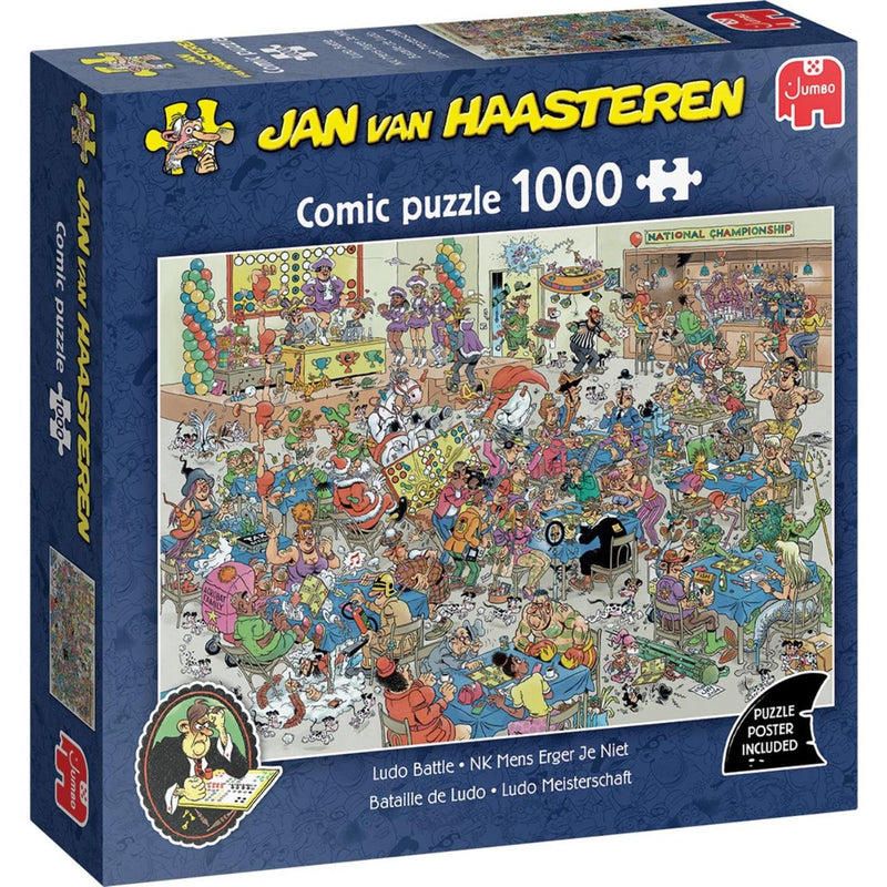 Load image into Gallery viewer, Jumbo jvh puzzel nk mens erger je niet 1000st