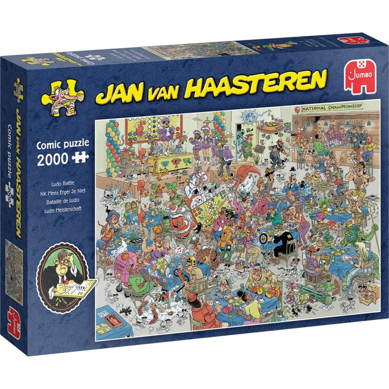 Load image into Gallery viewer, Jumbo jvh puzzel nk mens erger je niet 2000st