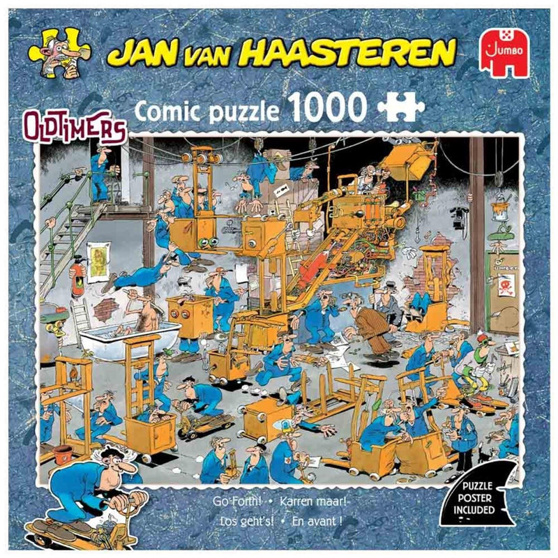 Load image into Gallery viewer, Jumbo puzzel jvh karren maar! 1000pcs