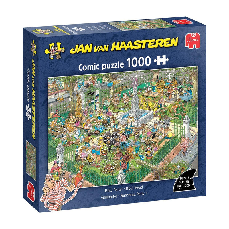 Load image into Gallery viewer, Jumbo puzzel jvh bbq party! 1000pcs