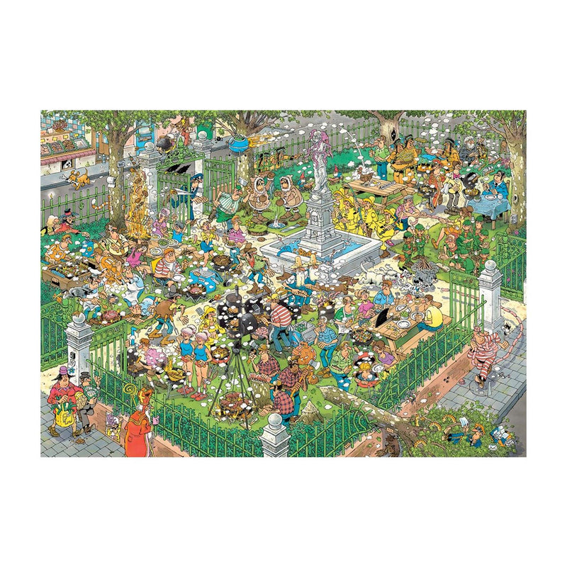 Load image into Gallery viewer, Jumbo puzzel jvh bbq party! 1000pcs
