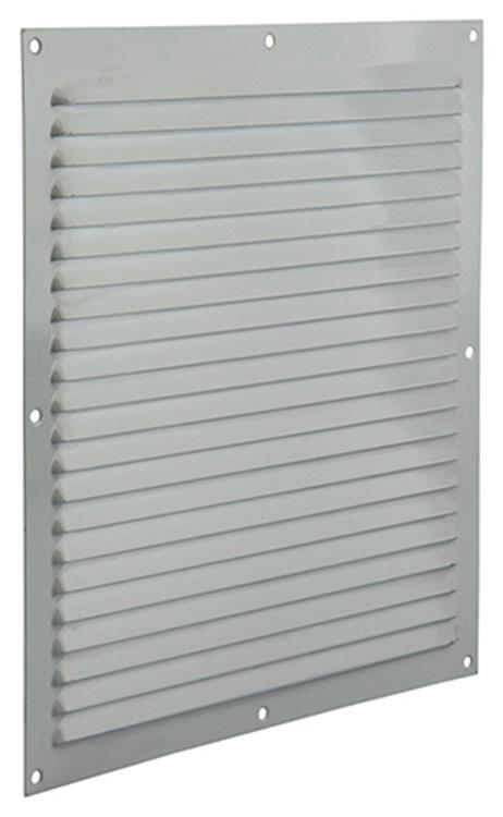 Load image into Gallery viewer, Renson 1015075 - schoepenrooster plat alu wit 300x300mm | 10 stuks