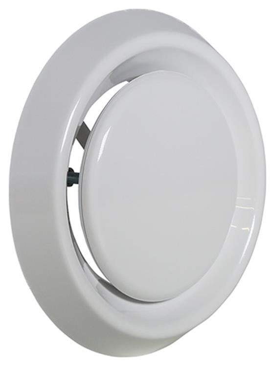 Load image into Gallery viewer, Renson 1006746 - afz.ventiel pvc736 wit ø125 | 1 stuks