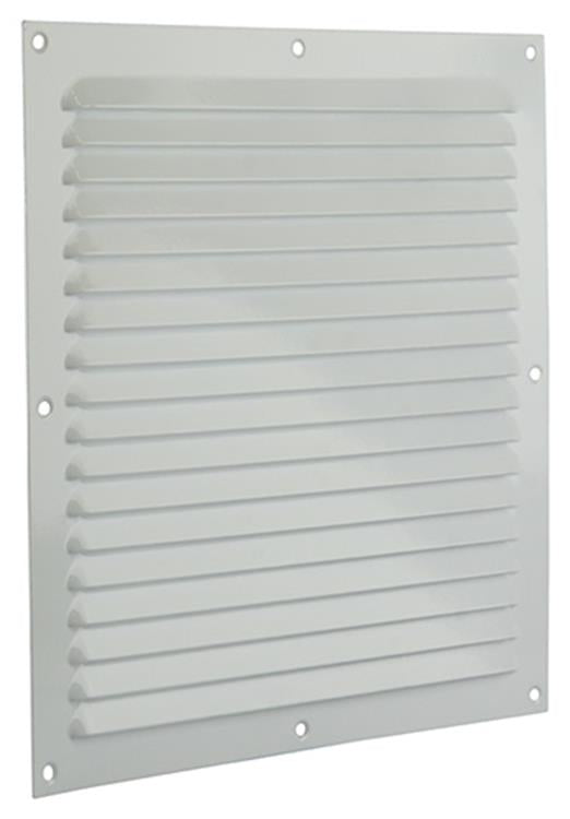Load image into Gallery viewer, Renson 1006309 - schoepenrooster vlak alu ral 9010 250x250mm | 10 stuks