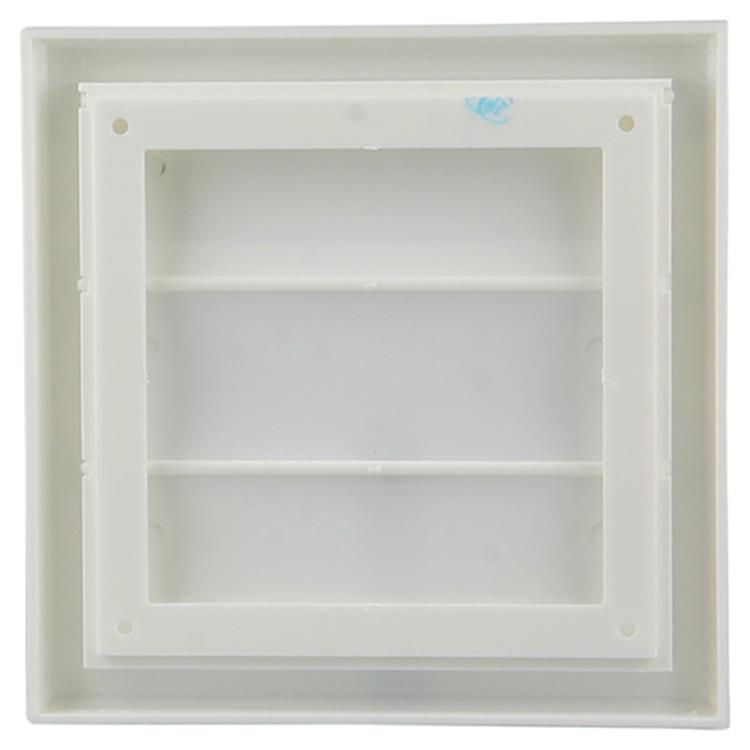 Load image into Gallery viewer, Renson 1006372 - dampkaprooster opbouw 733 pvc ral 9010 154x154mm | 2 stuks