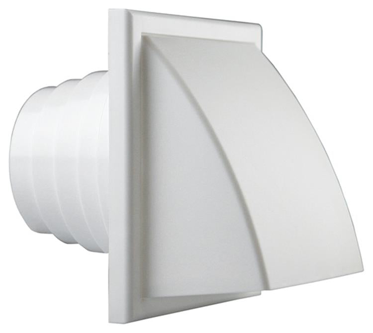 Load image into Gallery viewer, Renson 1006383 - dampkaprooster 1 klep 741 dia pvc ral 9010 ø100-130 | 2 stuks
