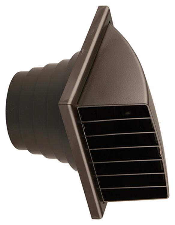 Load image into Gallery viewer, Renson 1006384 - dampkaprooster 1 klep 741 dia pvc ral 8019 ø100-130 | 2 stuks