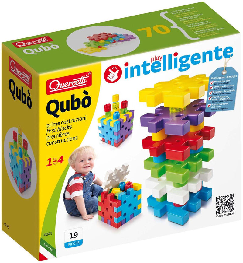 Load image into Gallery viewer, Quercetti qubo eerste blokken