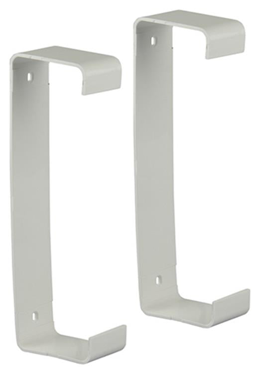 Afbeelding laden in galerijviewer, Renson 1006420 - set 2 st.pvc bevestigings- beugels 7023 wit 204x60mm | 5 stuks