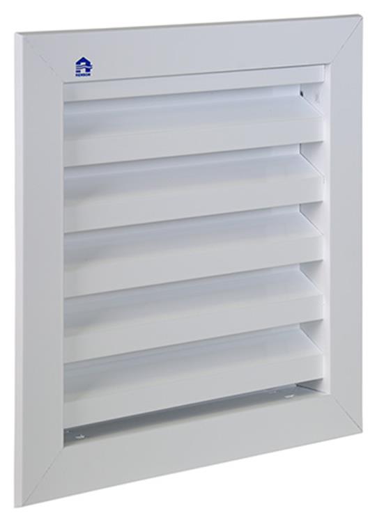 Load image into Gallery viewer, Renson 1006610 - inbouw muurrooster 411 ral 9010 200x200mm | 2 stuks