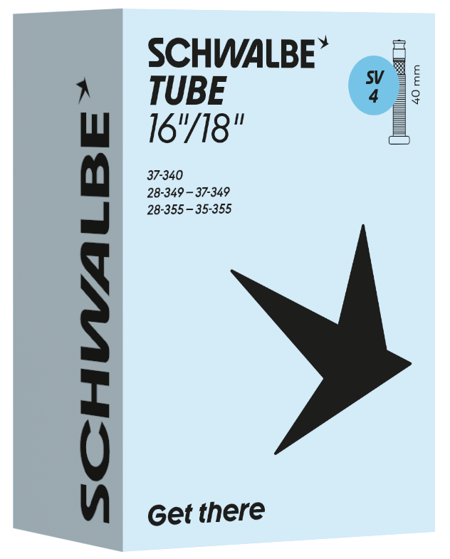 Load image into Gallery viewer, Schwalbe tube (sv4) - 16 18'' (28 37-340 355) - presta