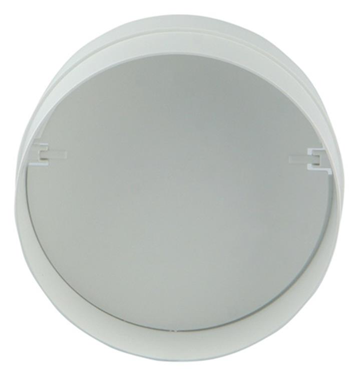 Load image into Gallery viewer, Renson 1008568 - pvc verbindingsstuk + terugslag klep 7007 wit diam. 125mm | 2 stuks