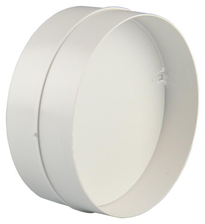 Load image into Gallery viewer, Renson 1008569 - pvc verbindingsstuk + terugslag klep 7007 ø. 150mm - wit | 2 stuks