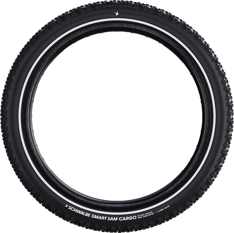 Load image into Gallery viewer, Schwalbe smart sam cargo super defense 20x2.35 addixe e-50 reflex clincher tire