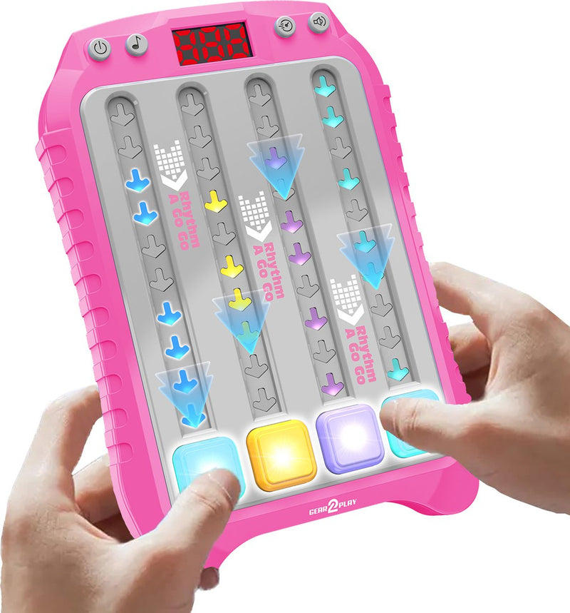 Load image into Gallery viewer, Gear2play rhytm a go volg het ritme spel roze