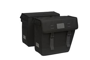 Load image into Gallery viewer, New Looxs Origin Dubbel tas zwart - fietstas - unisex - waterafstotend - 39L