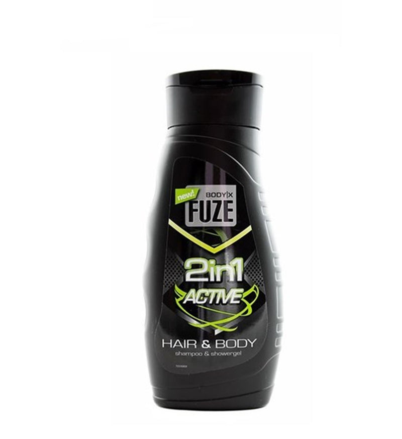 Load image into Gallery viewer, Body-x fuze 2in1 body hair wash 300ml active