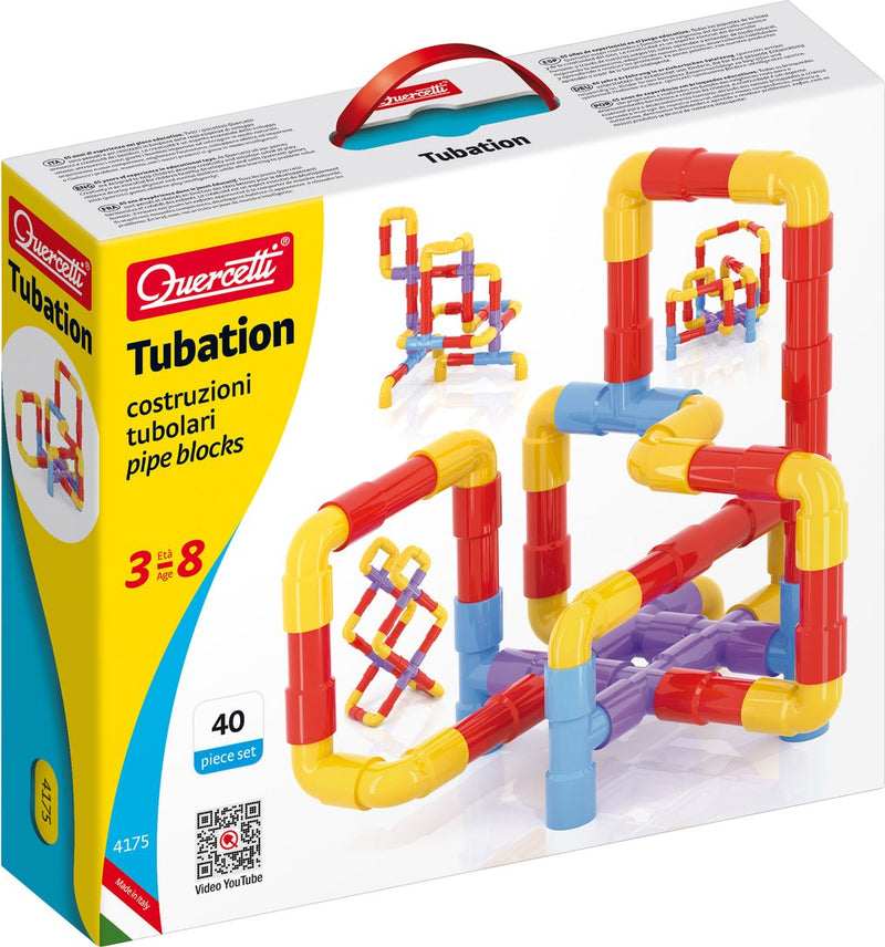 Load image into Gallery viewer, Quercetti tubation bouwpakket 40-delig