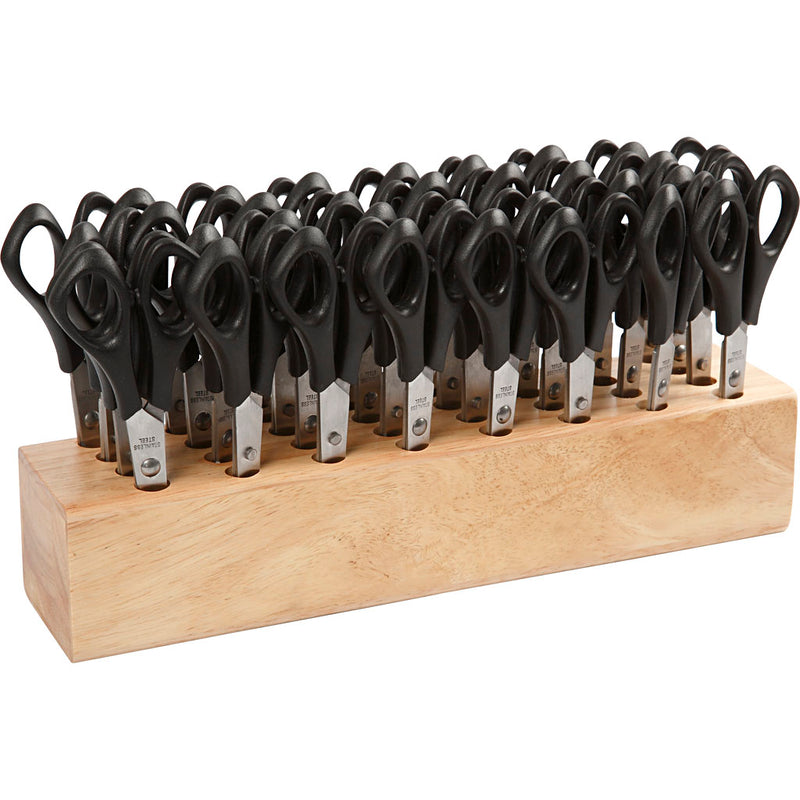 Afbeelding laden in galerijviewer, Https: www.cchobby.nl schoolscharen-met-rek-l-14-cm-rond-1-set