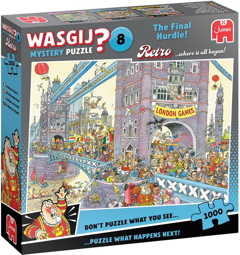 Afbeelding laden in galerijviewer, Merkloos sans marque wasgij retro mystery 8 legpuzzel - de laatste horde!, 1000st.
