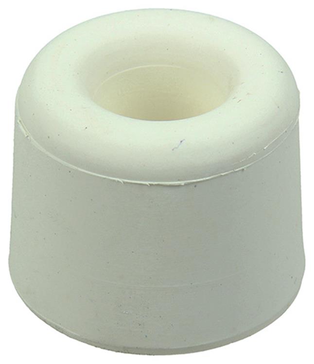 Load image into Gallery viewer, Mack 1047630 - deurstop rubber + schroef wit 30 x 25 mm 2 st pcs | 6 stuks
