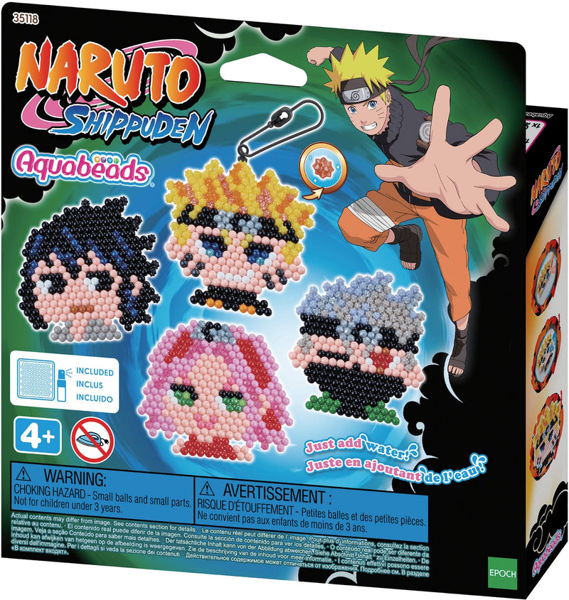 Load image into Gallery viewer, Aquabeads naruto sleutelhanger knutselset- parels die met water aan elkaar plakken