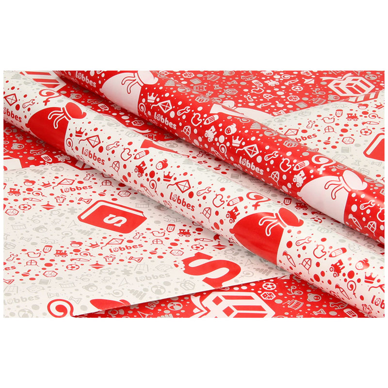 Afbeelding laden in galerijviewer, Lobbes sinterklaas inpakpapier, 5mtr