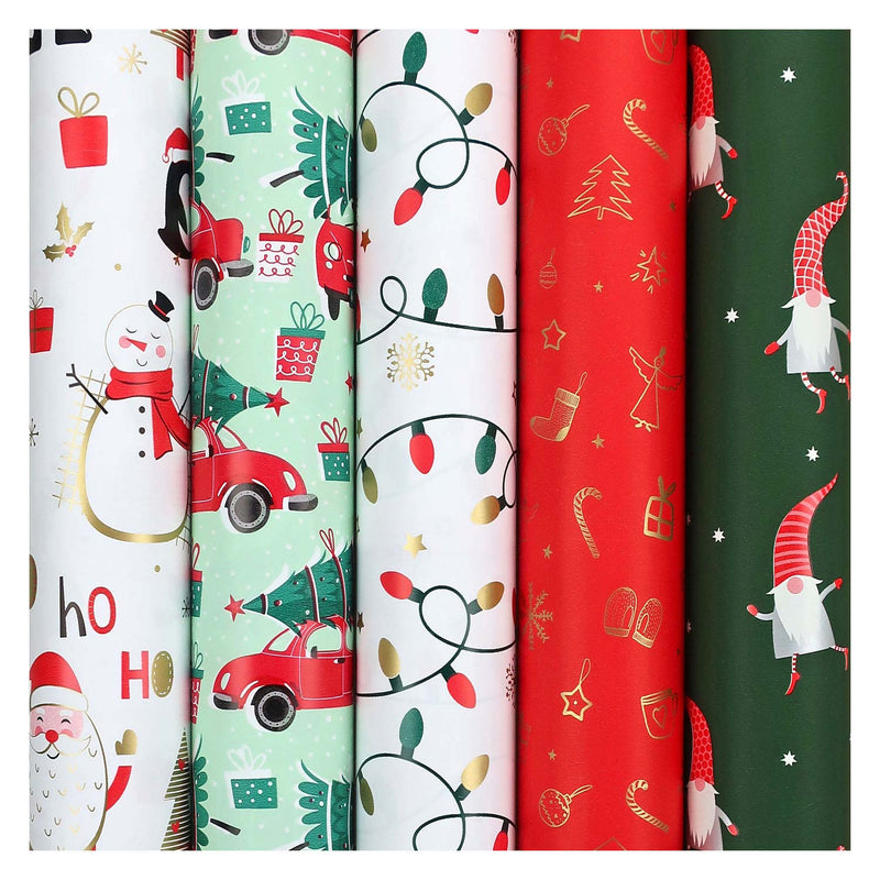 Load image into Gallery viewer, Rotolux cadeaupapier kerst collectie, 50 rollen